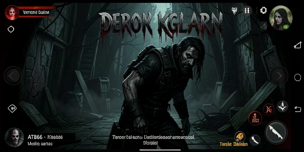 Gameplay seram AT866 dengan suasana mencekam.