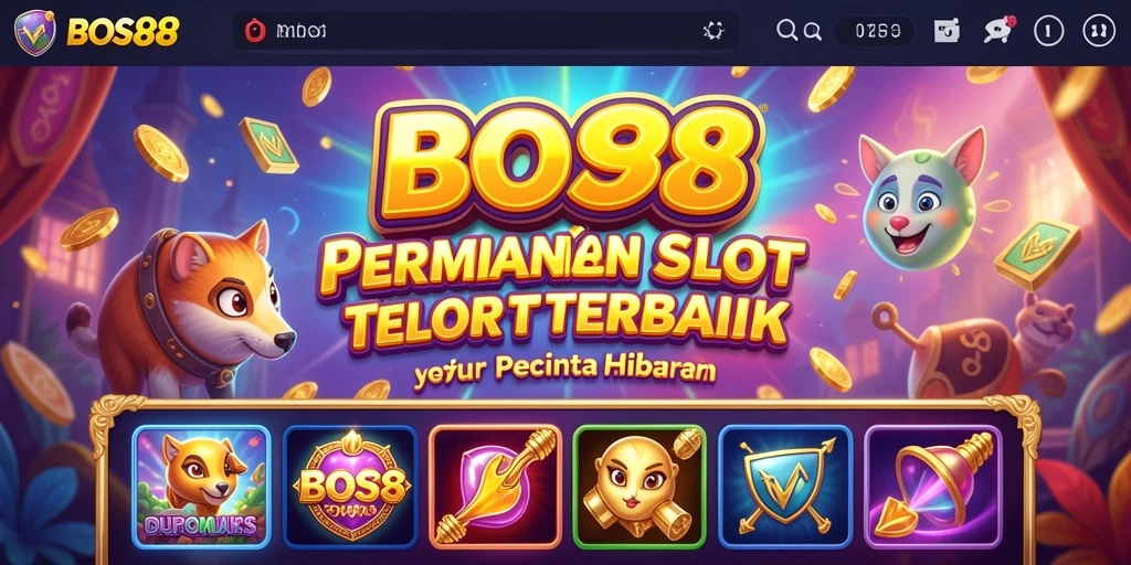 Screenshot gameplay menunjukkan keseruan bermain slot BOS88.