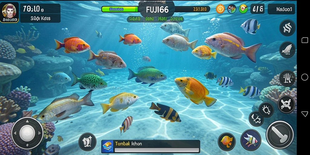 Screenshot gameplay Tembak Ikan yang seru dan menantang.