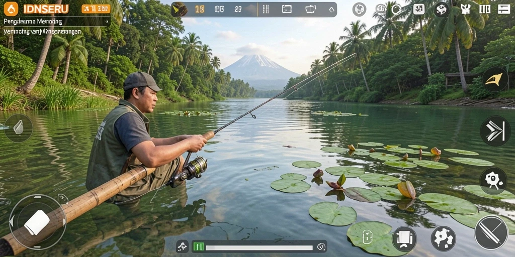 Tangkapan besar di IDNSERU dengan berbagai lokasi memancing.