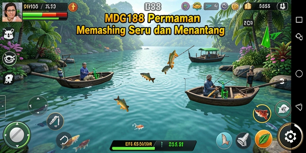 Tangkapan ikan besar dalam gameplay MDG188 yang epik.
