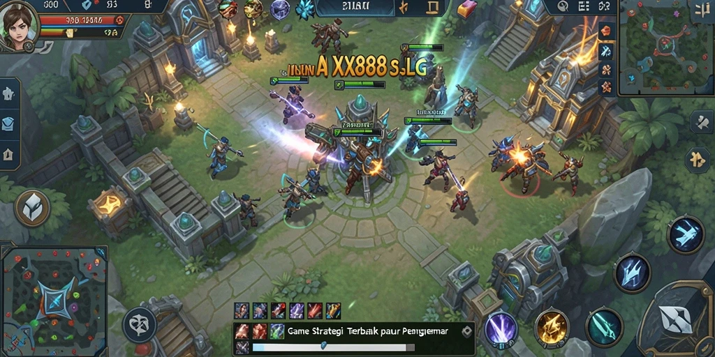 Tampilan gameplay NX888 yang menegangkan dan strategis.
