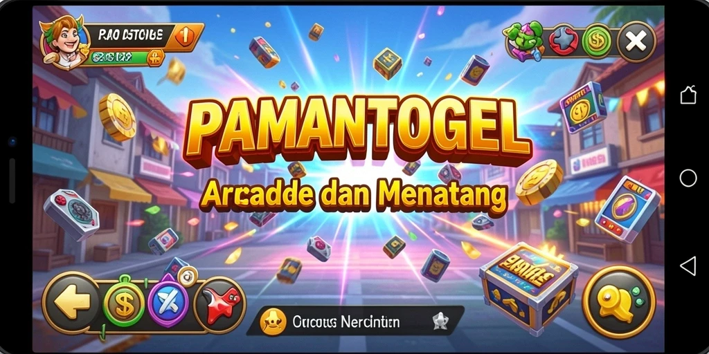 Tampilan gameplay seru dari PAMANTOGEL yang menampilkan aksi arcade yang mengasyikkan.