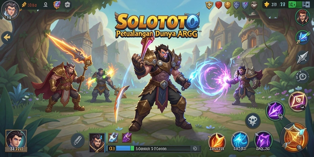 Tampilan menarik dari gameplay seru SOLOTOTO yang penuh petualangan.