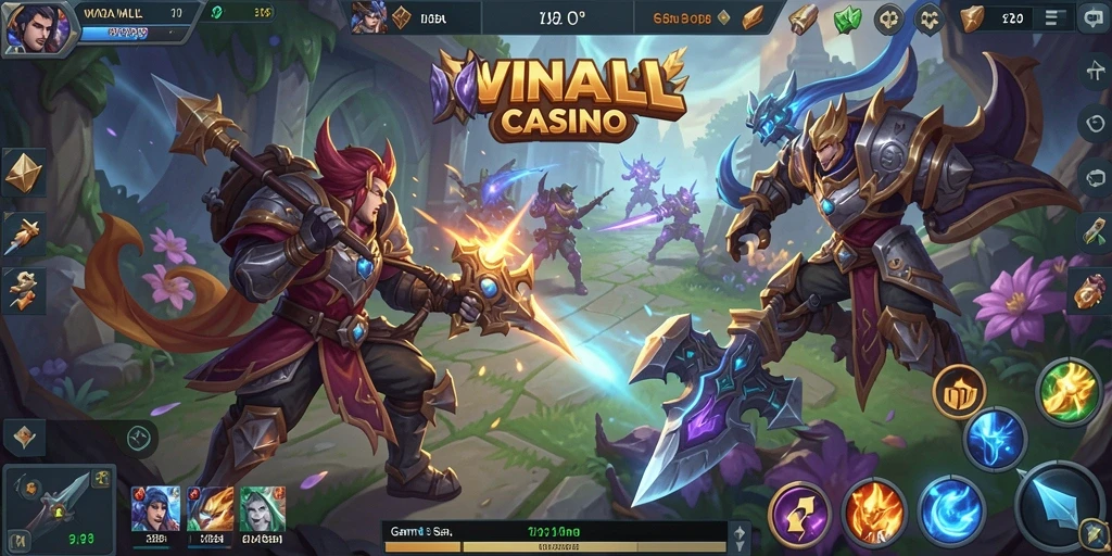 Tampilan gameplay yang seru dan menegangkan dari WINALLCASINO.
